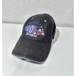 Vintage Goofy’s Hat Co. Hat Disneyland 2001 Sorcerer Mickey Mouse Adjustable
